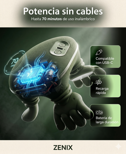 AVIRA ZENIX™ Masajeador Cervical y Lumbar con Calor