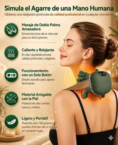 AVIRA ZENIX™ Masajeador Cervical y Lumbar con Calor