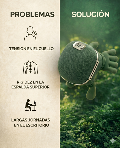 AVIRA ZENIX™ Masajeador Cervical y Lumbar con Calor